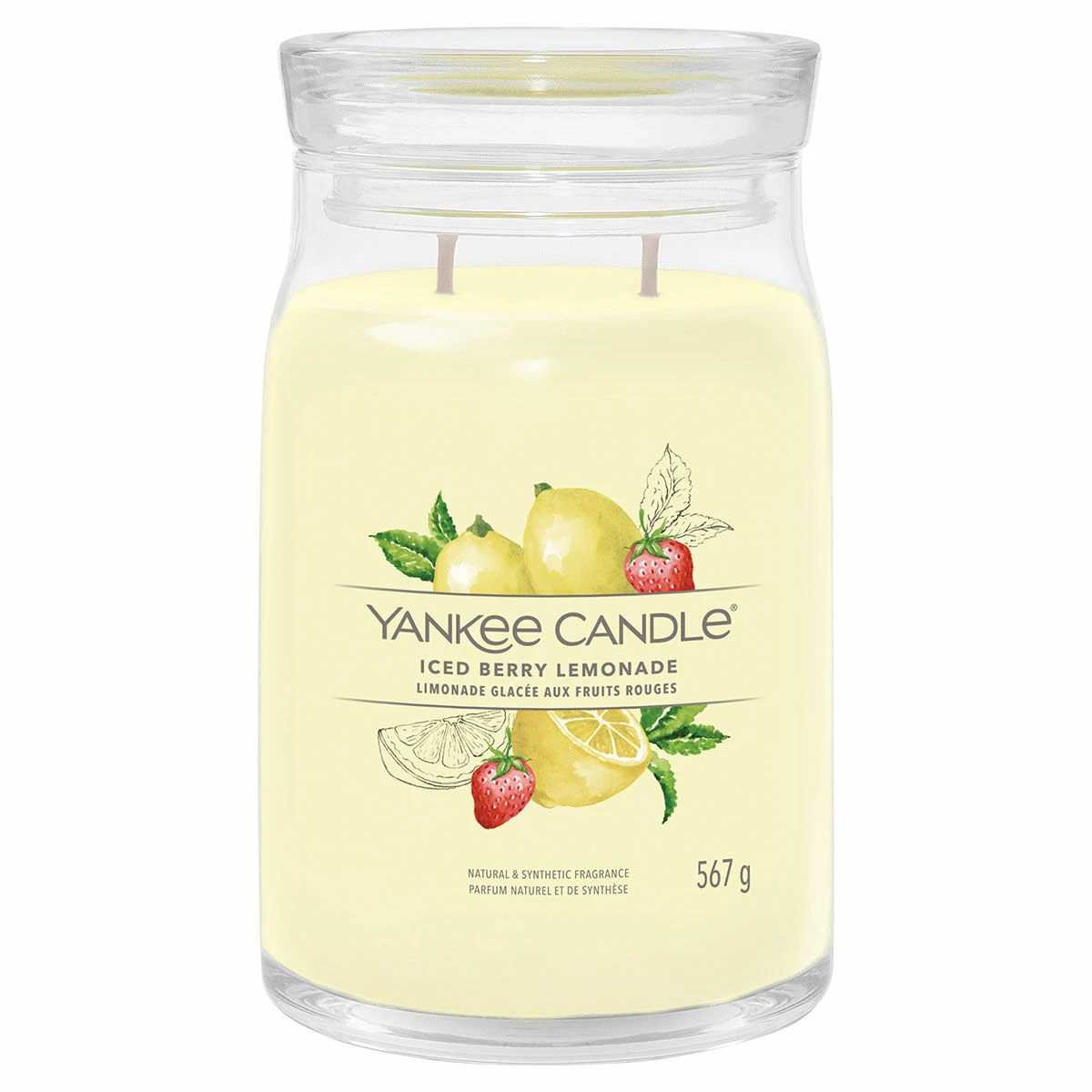 Yankee Candle Iced Berry Lemonade Signature Large Jar Candle 1 Yankee Candle Iced Berry Lemonade Signature Large Jar Candle