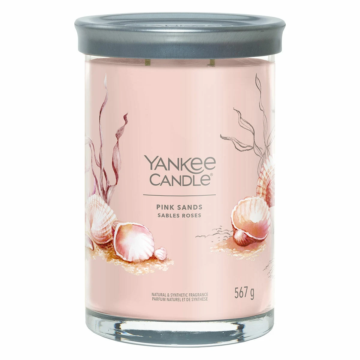Yankee Candle Pink Sands Signature Large Tumbler Candle 1 Yankee Candle Pink Sands Signature Large Tumbler Candle