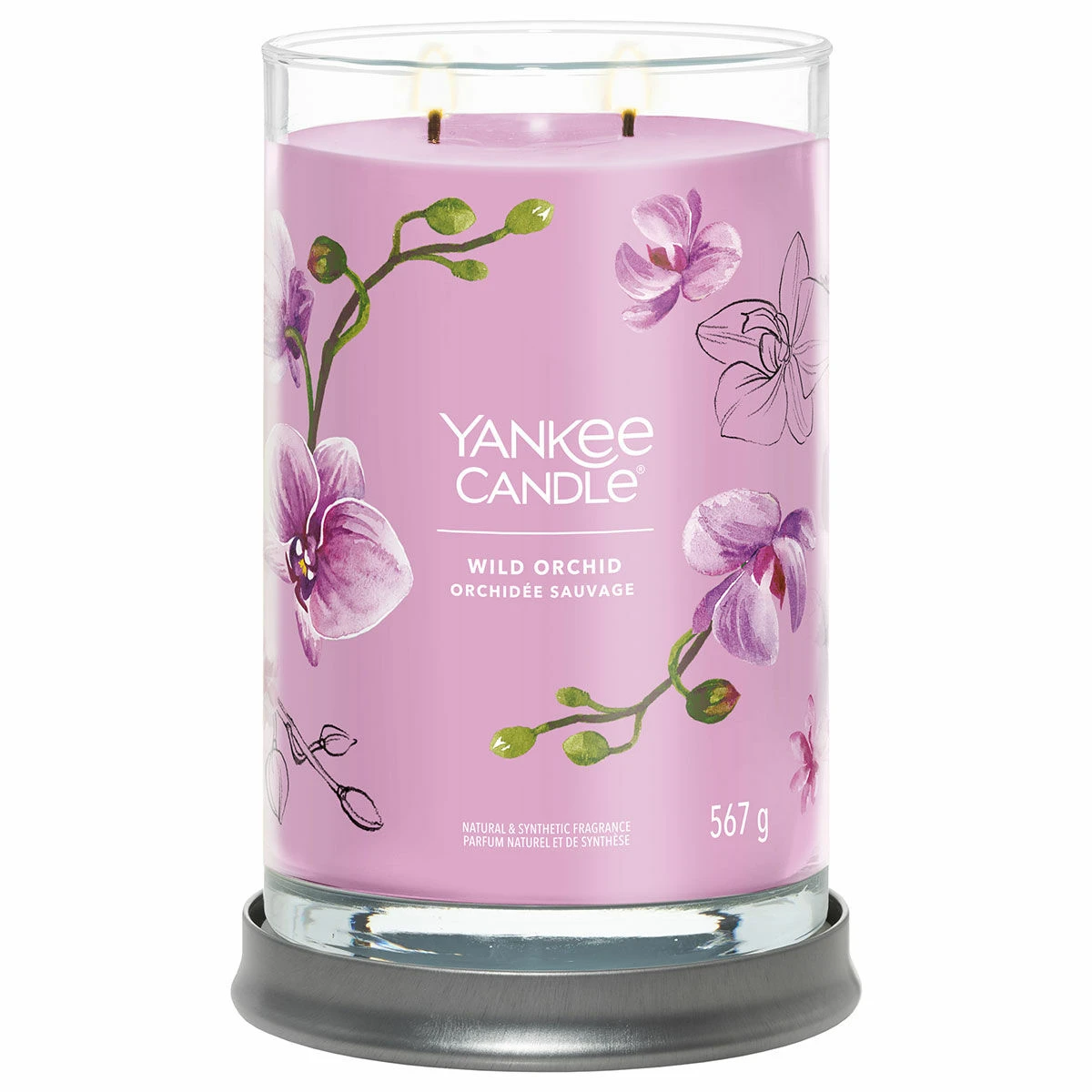 Yankee Candle Wild Orchid Signature Large Tumbler Candle 2 Yankee Candle Wild Orchid Signature Large Tumbler Candle - Image 2