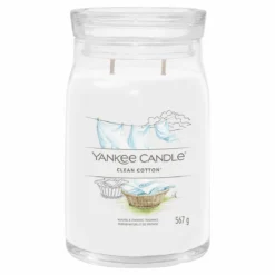 Yankee Candle Clean Cotton Signature Large Jar Candle