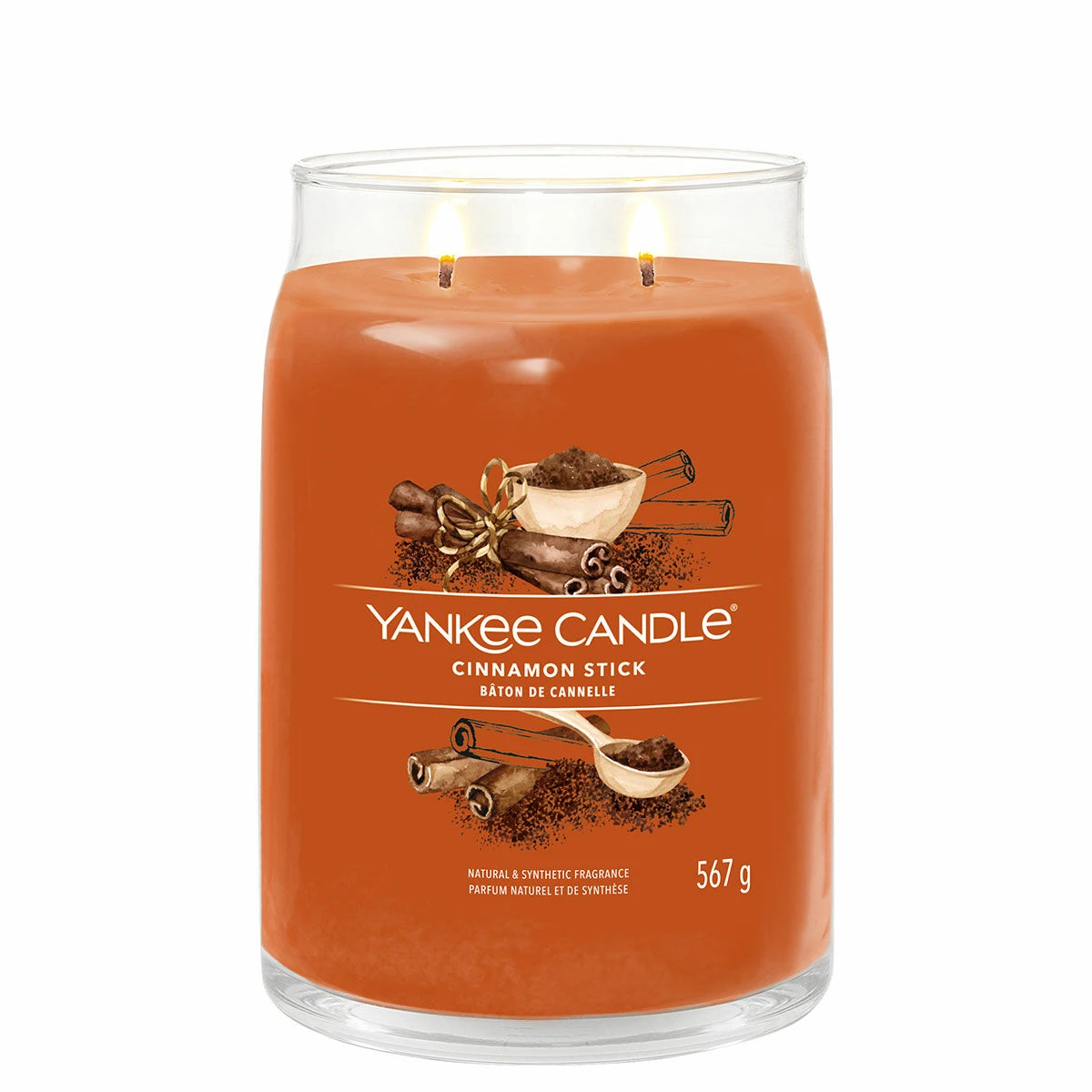 Yankee Candle Cinnamon Stick Signature Large Jar Candle 2 Yankee Candle Cinnamon Stick Signature Large Jar Candle - Image 2