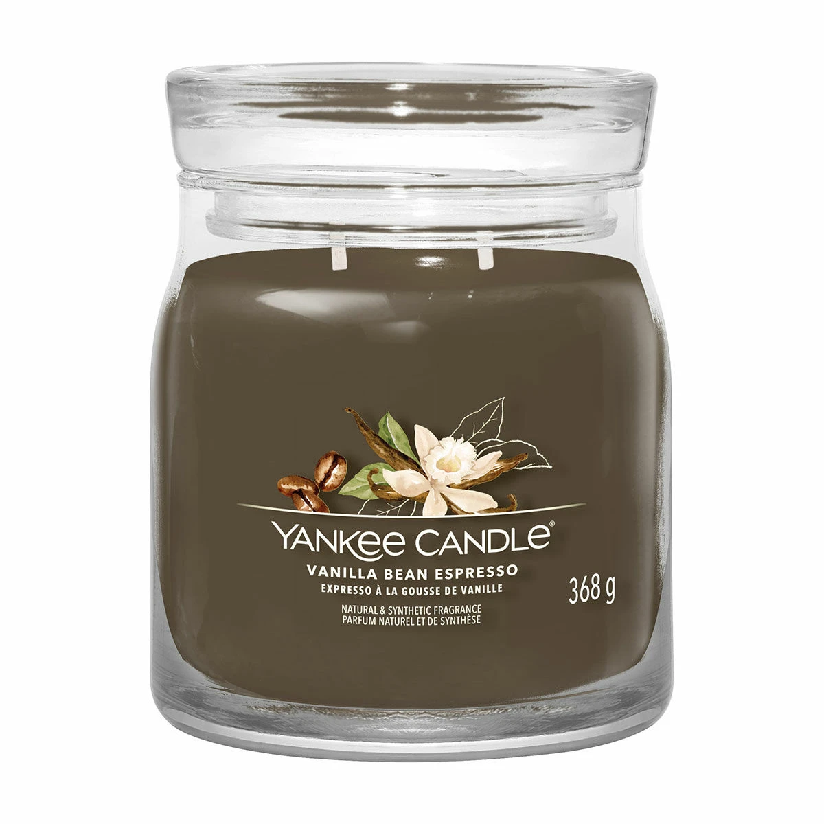 Yankee Candle Vanilla Bean Espresso Signature Medium Jar Candle 1 Yankee Candle Vanilla Bean Espresso Signature Medium Jar Candle