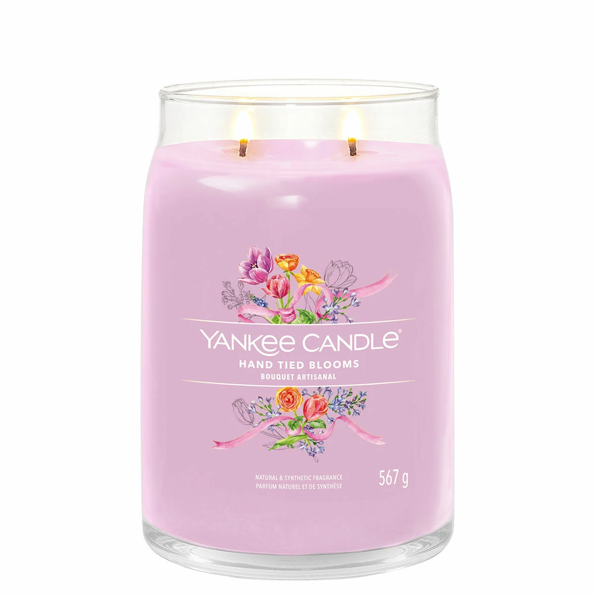 Yankee Candle Hand Tied Blooms Signature Large Jar Candle 2 Yankee Candle Hand Tied Blooms Signature Large Jar Candle - Image 2