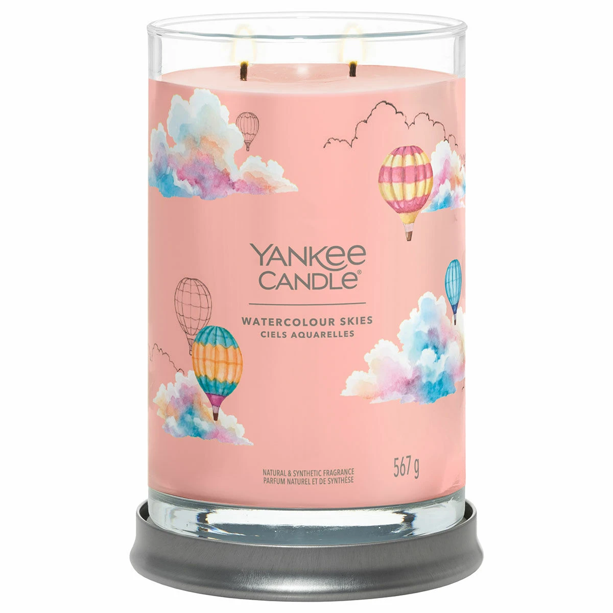 Yankee Candle Watercolour Skies Signature Large Tumbler Candle 2 Yankee Candle Watercolour Skies Signature Large Tumbler Candle - Image 2