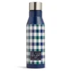 Ted Baker RONNE House Check Dark Blue Water Bottle