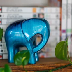 Tilnar Art Aluminark Brushed Aqua Extra Large Elephant 7 Tilnar Art Aluminark Brushed Aqua Extra Large Elephant -Home General Store 34867 ba tilnar art aluminark brushed aqua extra large elephant lifestyle 2