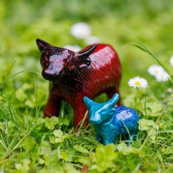 Tilnar Art Aluminark Brushed Red Extra Large Highland Cow 6 Tilnar Art Aluminark Brushed Red Extra Large Highland Cow -Home General Store 34868 br tilnar art aluminark brushed red extra large highland cow lifestyle 1