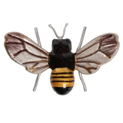 Tilnar Art Aluminark Brushed Small Silver Wing Bee -Home General Store 36084 wg tilnar art aluminark brushed small silver wing bee 3