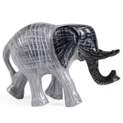 Tilnar Art Aluminark Brushed Walking Extra Large Elephant