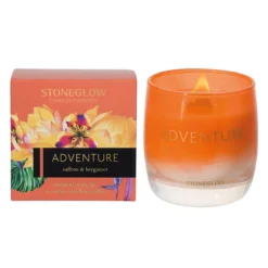 Stoneglow Infusion Adventure Saffron & Bergamot Tumbler Candle