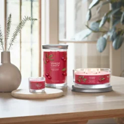 Yankee Candle Black Cherry Signature Multi-Wick Tumbler Candle 7 Yankee Candle Black Cherry Signature Multi-Wick Tumbler Candle -Home General Store black cherry signature collection lifestyle 1