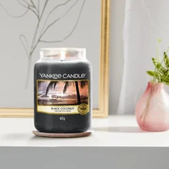Yankee Candle Black Coconut Large Jar Candle -Home General Store black coconut large jar 2