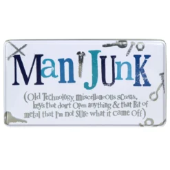 The Bright Side Extra Large Man Junk Tin 5 The Bright Side Extra Large Man Junk Tin -Home General Store bright side bs130 extra large man junk tin 2