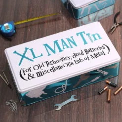 Home General Store 5 The Bright Side Extra Large Man Tin