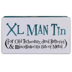 The Bright Side Extra Large Man Tin 5 The Bright Side Extra Large Man Tin -Home General Store bright side bstin116 large man tin 2