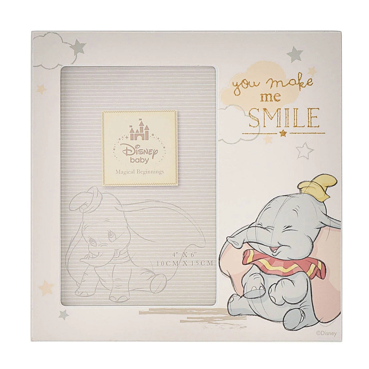 Widdop & Co Disney Magical Beginnings Dumbo 4 X 6 Photo Frame 1 Widdop & Co Disney Magical Beginnings Dumbo 4 X 6 Photo Frame