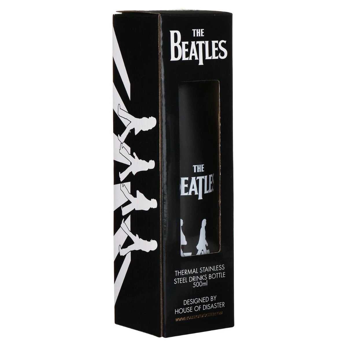 House Of Disaster The Beatles Abbey Road 500ml Thermal Water Bottle 3 House Of Disaster The Beatles Abbey Road 500ml Thermal Water Bottle - Image 3