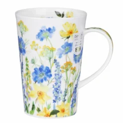 Dunoon Cottage Border Blue Shetland Tea Infuser Set -Home General Store dunoon sh cotb bl cottage border blue shetland tea infuser set 02 copy