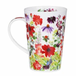 Dunoon Cottage Border Red Shetland Tea Infuser Set -Home General Store dunoon sh cotb re cottage border red shetland tea infuser set 04 copy