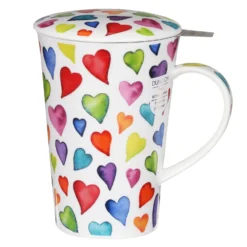 Dunoon Warm Hearts Shetland Tea Infuser Set
