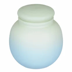 Paddywax Orb 141g Driftwood & Indigo Ombre Frosted Glass Soy Candle