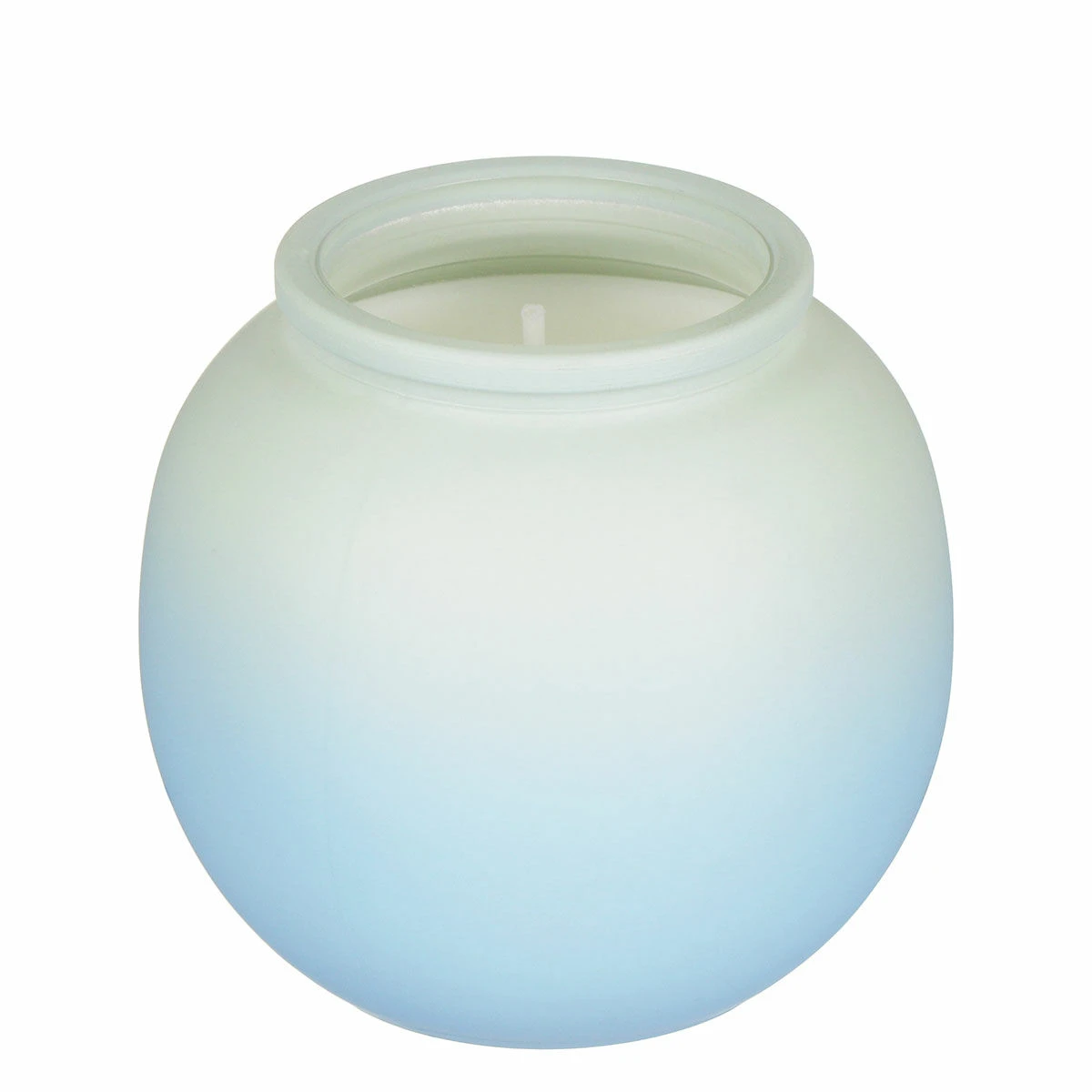 Paddywax Orb 141g Driftwood & Indigo Ombre Frosted Glass Soy Candle 2 Paddywax Orb 141g Driftwood & Indigo Ombre Frosted Glass Soy Candle - Image 2