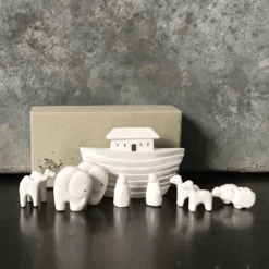 East Of India Porcelain Noah’s Ark Set
