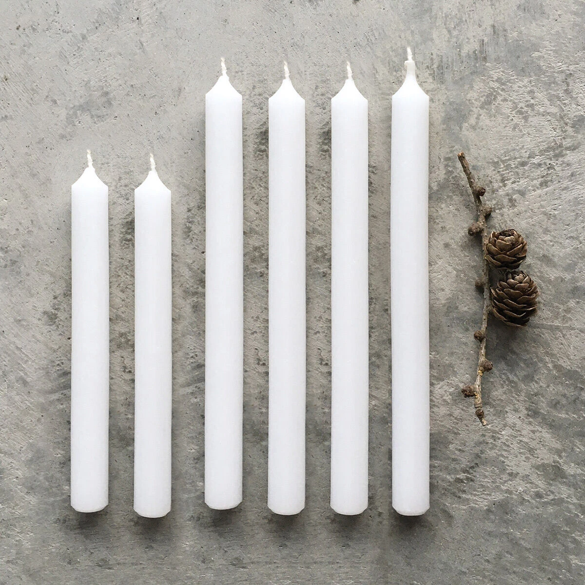 East Of India Box Of 60 6” Pillar Candles 2 East Of India Box Of 60 6” Pillar Candles - Image 2