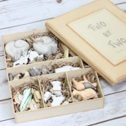 East Of India Two By Two Noah’s Ark Set 12 East Of India Two By Two Noah’s Ark Set -Home General Store east of india noahs ark two by two 1