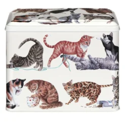 Home General Store -Home General Store elite emma bridgewater cat3107 rectangular cats treat tin 2
