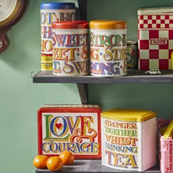 Emma Bridgewater Brighter World Set Of Three Round Caddies -Home General Store emma bridgewater brighter world collection