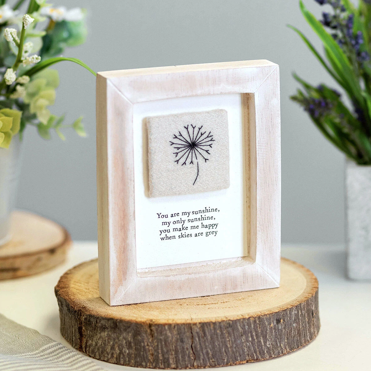 East Of India ‘You Make Me Happy’ Wooden Sign 1 East Of India ‘You Make Me Happy’ Wooden Sign