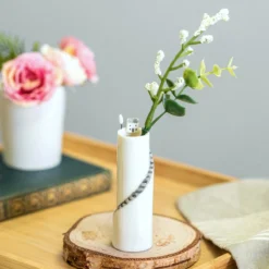 East Of India Cliff House Medium Vase