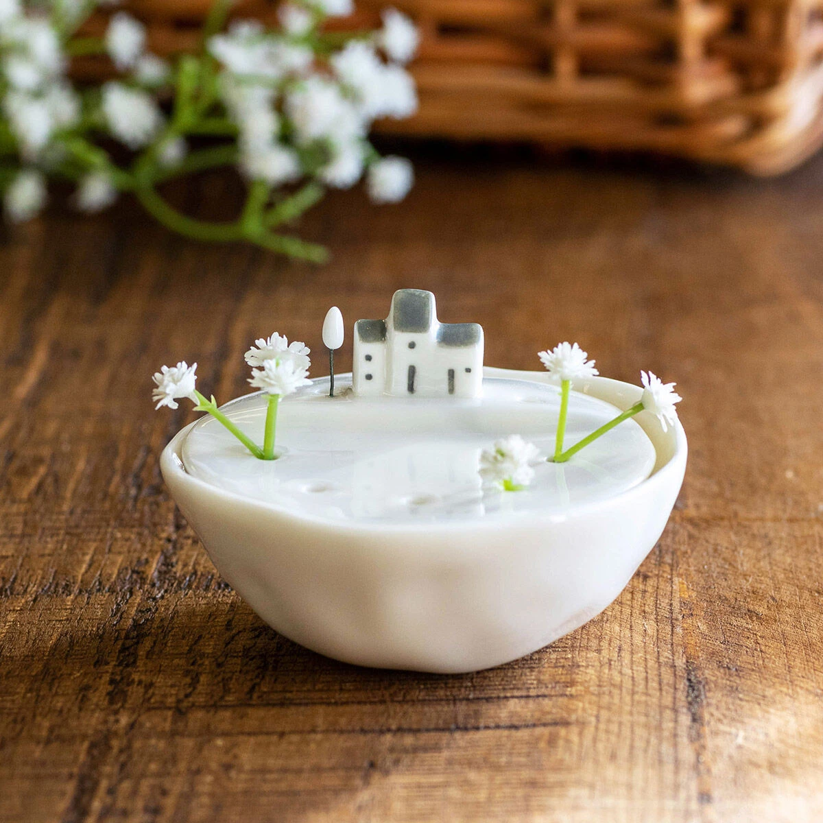 East Of India Waters Edge Flat Bud Vase 1 East Of India Waters Edge Flat Bud Vase