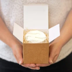 Home County Candle Co. The Hampshire - Rosewood & Velvet Moss Soy Candle -Home General Store home county candle box shot 8