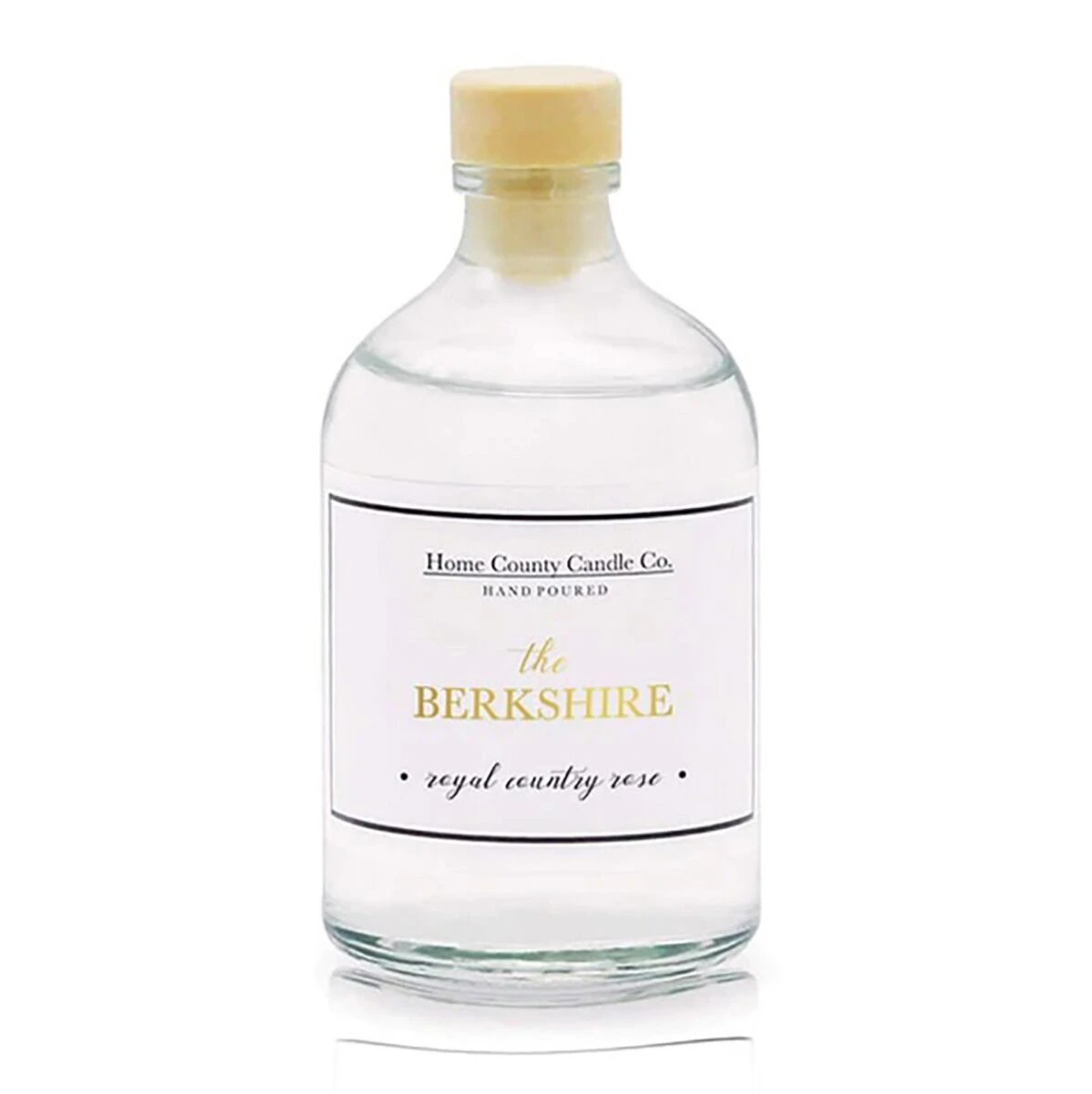 Home County Candle Co. The Berkshire - Royal Country Rose 100ml Reed Diffuser Refill 1 Home County Candle Co. The Berkshire - Royal Country Rose 100ml Reed Diffuser Refill