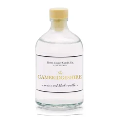 Home County Candle Co. The Cambridgeshire - Cassis & Black Vanilla 100ml Reed Diffuser Refill