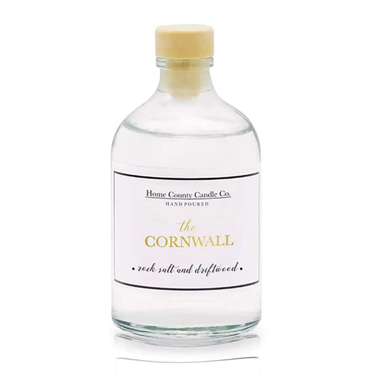 Home County Candle Co. The Cornwall - Rock Salt & Driftwood 100ml Reed Diffuser Refill 1 Home County Candle Co. The Cornwall - Rock Salt & Driftwood 100ml Reed Diffuser Refill