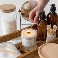 Home County Candle Co. The Cornwall - Rock Salt & Driftwood Soy Candle -Home General Store home county candle cornwall fragrance lifestyle 1080