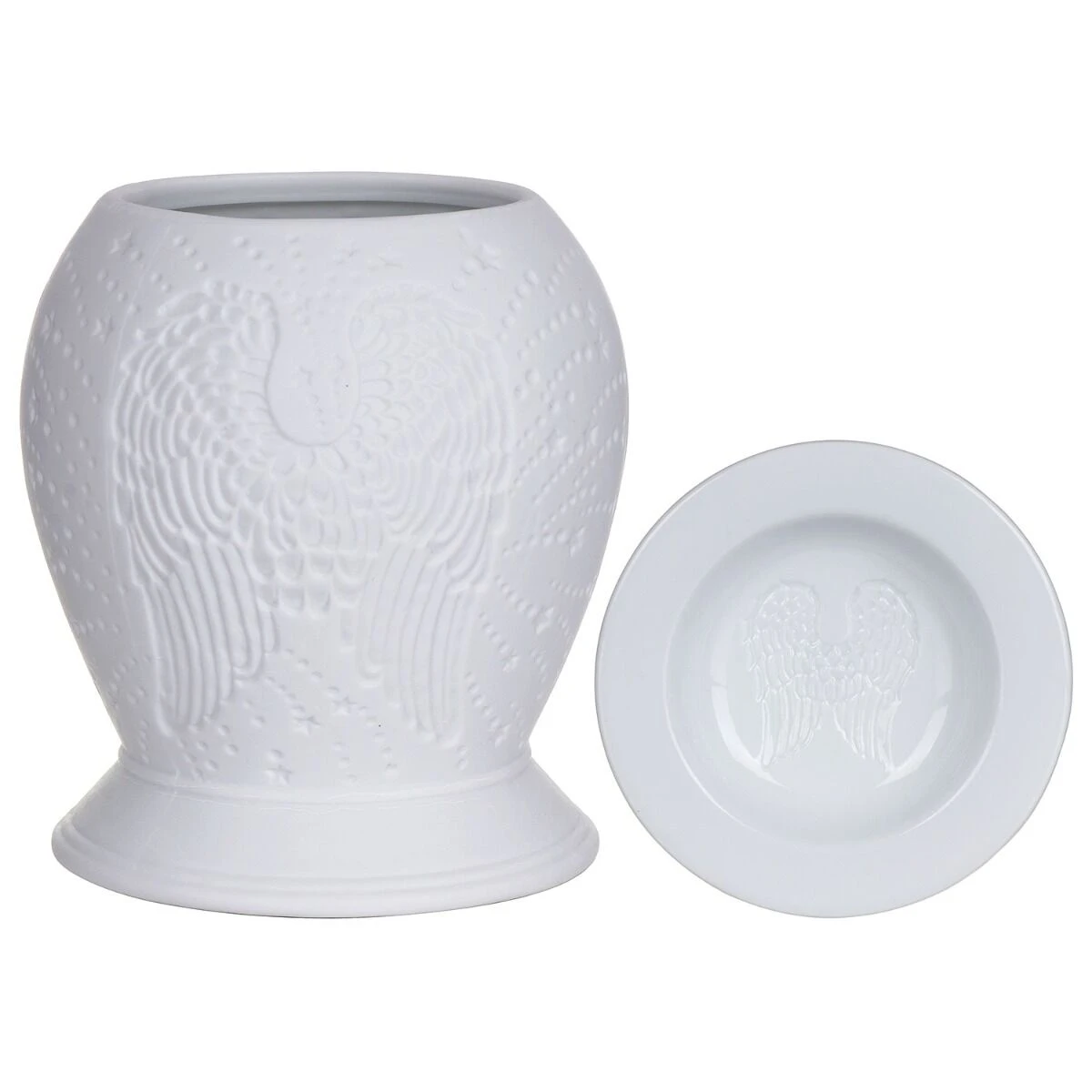 Desire Bulbous Angel Wings Aroma Ceramic Lamp Wax Melt Warmer 2 Desire Bulbous Angel Wings Aroma Ceramic Lamp Wax Melt Warmer - Image 2