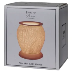 Desire Bulbous Woodland Aroma Ceramic Lamp Wax Melt Warmer 9 Desire Bulbous Woodland Aroma Ceramic Lamp Wax Melt Warmer -Home General Store lesser and pavey lp46715 desire bulbous woodland aroma lamp 04