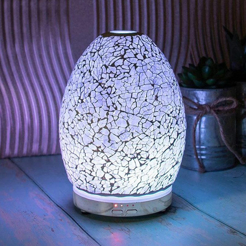 Desire Lilac Mosaic Egg Colour Changing Aroma Humidifier 1 Desire Lilac Mosaic Egg Colour Changing Aroma Humidifier