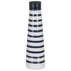 Kate Spade New York Navy Stripe Stainless Steel Water Bottle