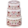 Emma Bridgewater Lovebirds Set Of Three Round Cake Tins