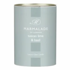 Marmalade Of London Tuscan Lime & Basil 230g Luxury Glass Soy Candle 14 Marmalade Of London Tuscan Lime & Basil 230g Luxury Glass Soy Candle -Home General Store marmalade of london 12170 tuscan lime basil 230g luxury glass candle 4
