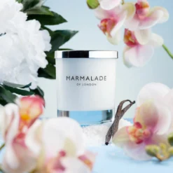 Marmalade Of London Pacific Orchid & Sea Salt 230g Luxury Glass Soy Candle -Home General Store marmalade of london 12194 pacific orchid sea salt 230g luxury glass candle lifestyle 1