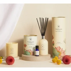 Marmalade Of London Calm 200ml Wellbeing Reed Diffuser -Home General Store marmalade of london wellness calm group shot 1 1