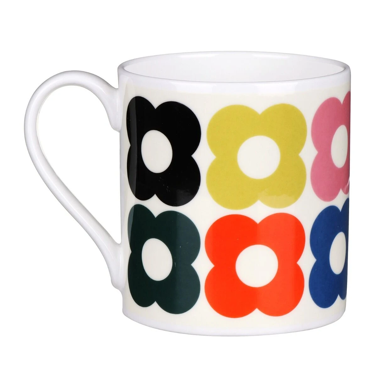 Orla Kiely Spot Flower Fun Large Mug 3 Orla Kiely Spot Flower Fun Large Mug - Image 3