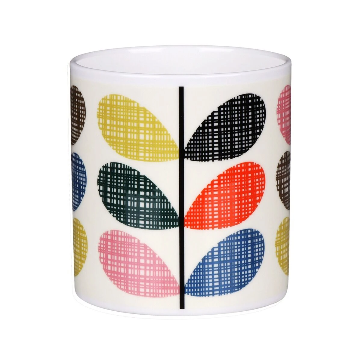 Orla Kiely Scribble Multi Stem Fun Large Mug 2 Orla Kiely Scribble Multi Stem Fun Large Mug - Image 2