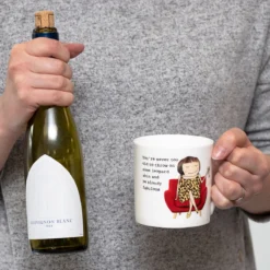 Rosie Made A Thing Leopard Skin Mug -Home General Store mclaggan rosie made a thing qrh01 leopard skin mug lifestyle 02